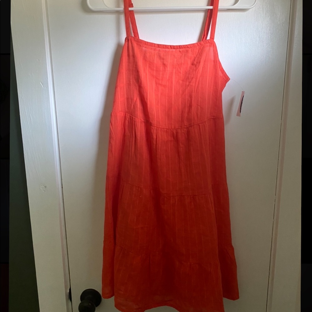 Old Navy coral dress/tunic